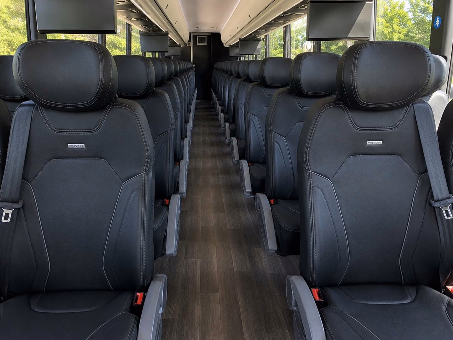 charter buses for large san jose wedding guest shuttles