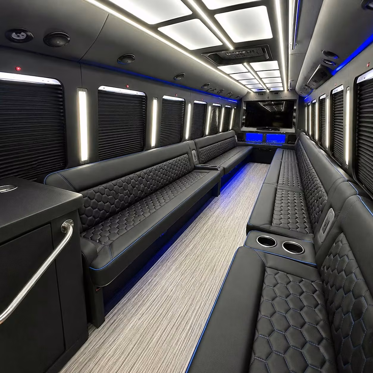 party bus interior