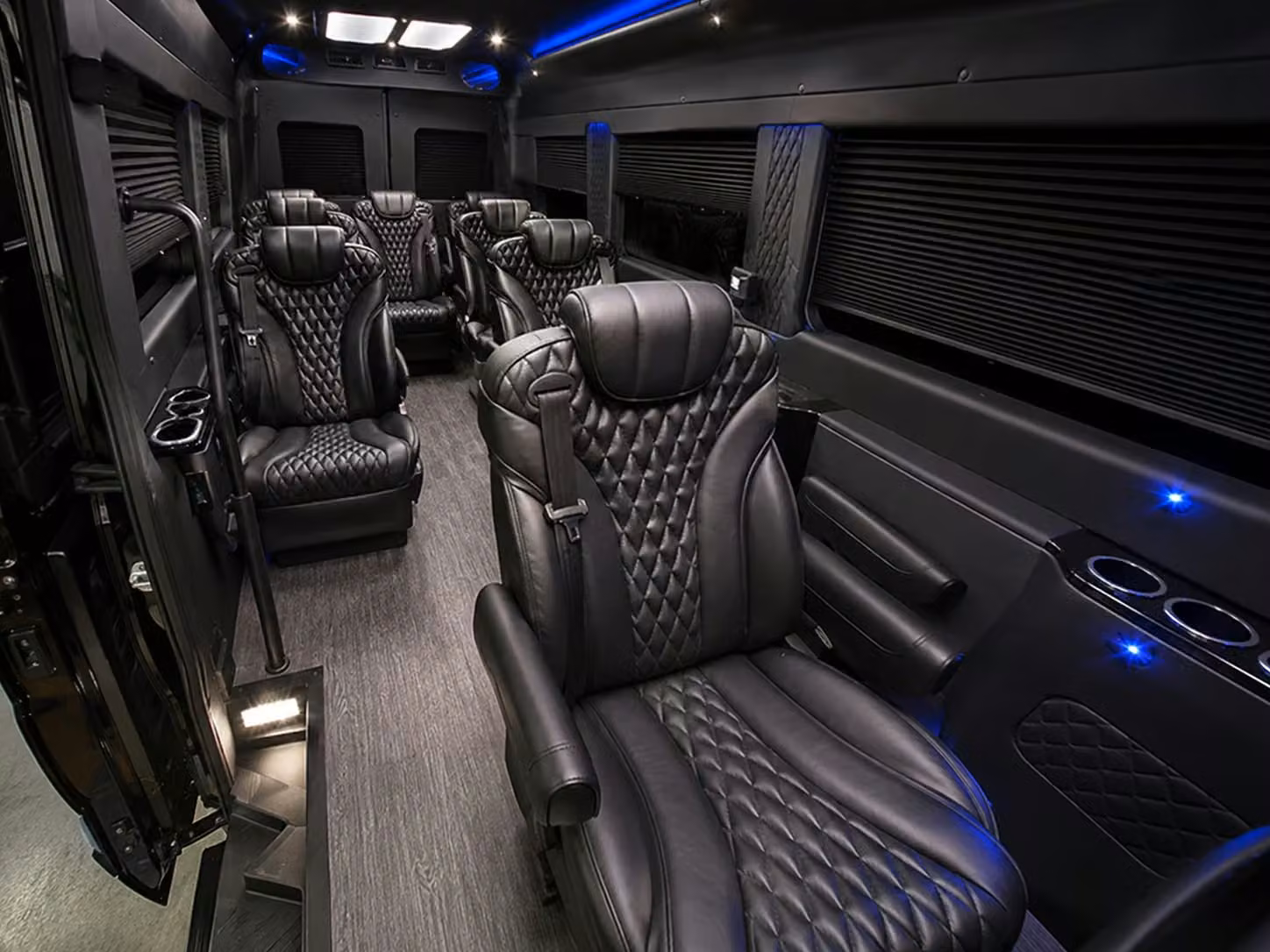 sprinter van with driver interior