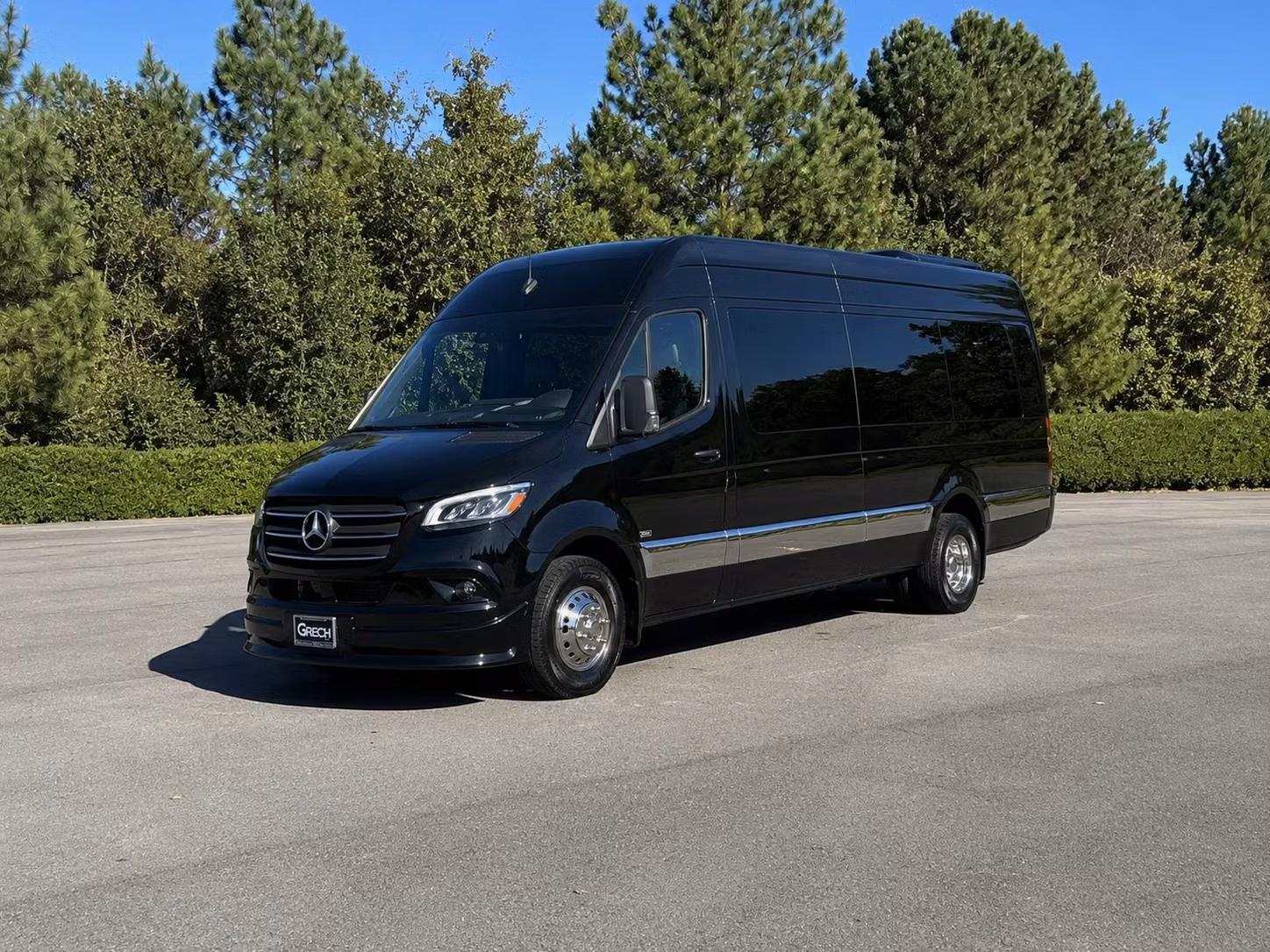 sprinter van with driver